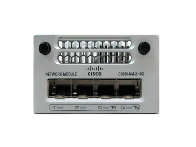 Meilleur prix Cisco 3850 Series Network Module C3850-Nm-2-10g Commutateurs de module réseau